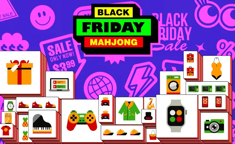 Portada del juego Black Friday Mahjong
