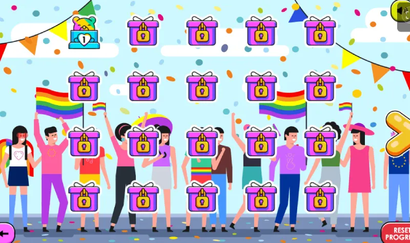 El juego Pride Mahjong presenta diferentes niveles de dificultad