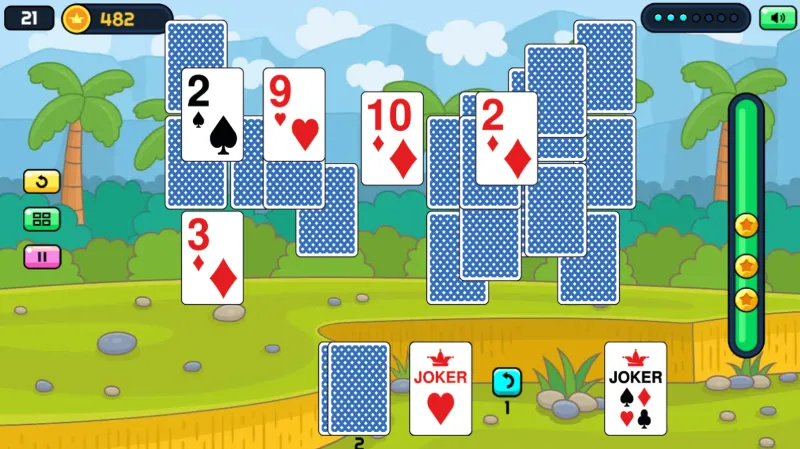 Los dos tipos de Joker de Solitaire Seasons