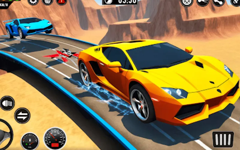 Portada del juego Mega Ramps Car Racing Games 3D