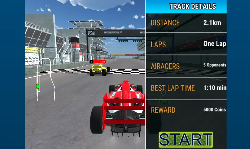 Racing Mode del juego Formula Car Racing Games Real