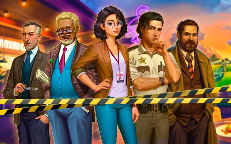 Portada del juego Solitaire Crime Stories