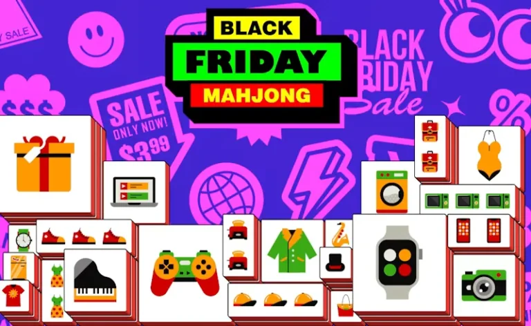 Portada del juego Black Friday Mahjong