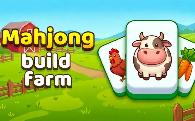 Portada del juego Mahjong Build Farm
