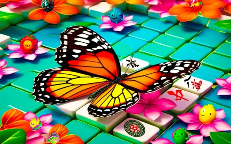 Portada del juego Mahjong Solitaire - Butterfly Connect