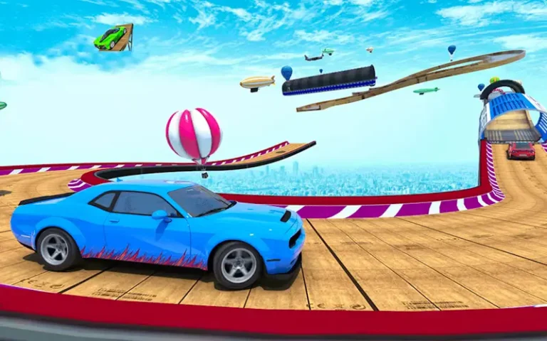 Portada del juego Mega Car Stunt Game