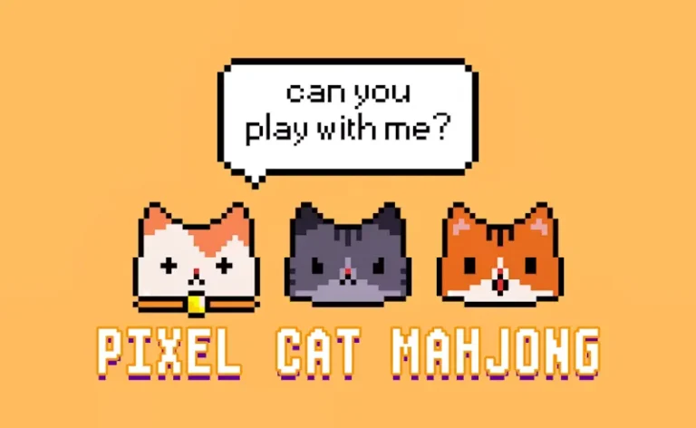 Portada del juego Pixel Cat Mahjong