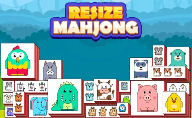 Portada del juego Resize Mahjong