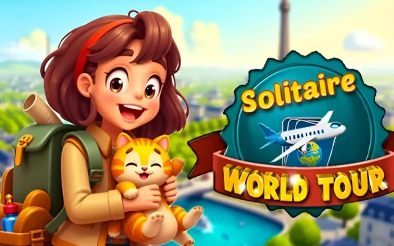 Portada del juego Solitaire World Tour